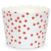 SCRAP COOKING 25 cápsulas de papel para cupcakes estrellas