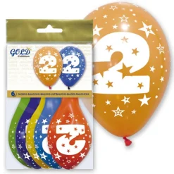 GLOBOLANDIA 6 globos número 2