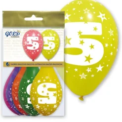 EUREKAKIDS 6 globos número 5