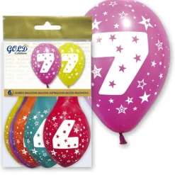 EUREKAKIDS 6 globos número 7