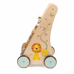 EUREKAKIDS Andador de madera con 6 actividades Wild