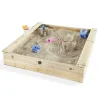 PLUM Arenero de madera cuadrado 119cm