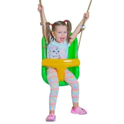 MASGAMES Asiento bebé deluxe verde