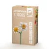 EUREKAKIDS Bloques de construcción flores clásicas – crisantemo de 106 piezas