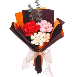 EUREKAKIDS Bloques de construcción ramo de flores de colores – 275 piezas