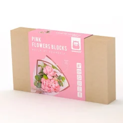 EUREKAKIDS Bloques de construcción ramo de flores rosas – 234 piezas