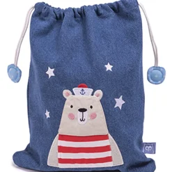 EUREKAKIDS Bolsa osito marinero