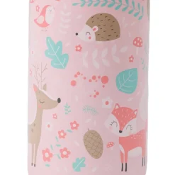 EUREKAKIDS Botella de agua personalizable para niños con diseño de animales del bosque