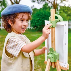 HAPE Caballete portátil de madera para exteriores e interiores