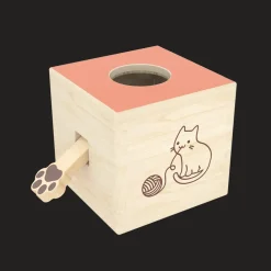 LITTLE ROOM Caja de Actividad de Madera – Gato