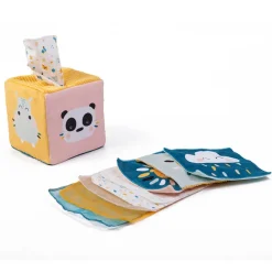 EUREKAKIDS Caja de pañuelos sensoriales – Cucu