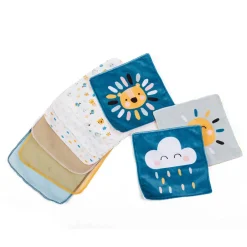 EUREKAKIDS Caja de pañuelos sensoriales – Cucu