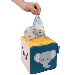 EUREKAKIDS Caja de pañuelos sensoriales – Cucu