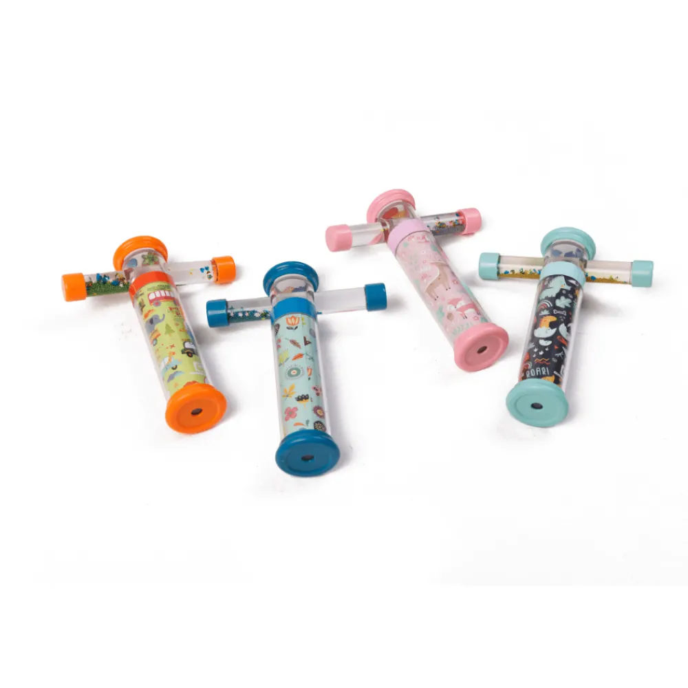 EUREKAKIDS Caleidoscopio infantil de 3 lentes