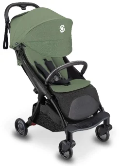 GLOBBER Carrito de bebé STROLL·LITE compacto y plegable (de 0 a 4 años)- Olive