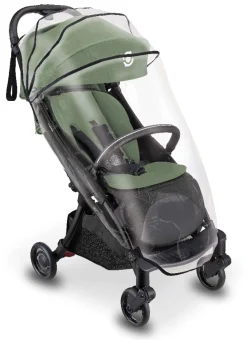 GLOBBER Carrito de bebé STROLL·LITE compacto y plegable (de 0 a 4 años)- Olive