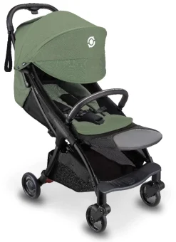 GLOBBER Carrito de bebé STROLL·LITE compacto y plegable (de 0 a 4 años)- Olive