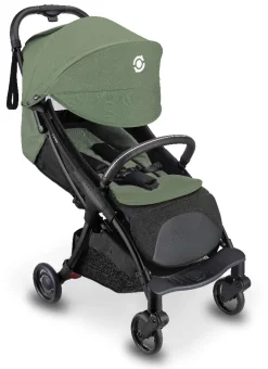 GLOBBER Carrito de bebé STROLL·LITE compacto y plegable (de 0 a 4 años)- Olive