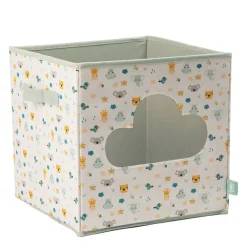 EUREKAKIDS Cesta de almacenaje infantil – Nube