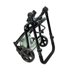 EUREKAKIDS Cochecito 2 en 1 plegable con giro 360º