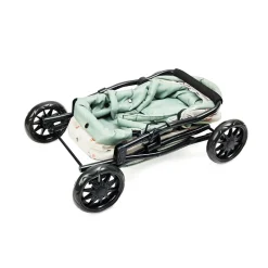 EUREKAKIDS Cochecito plegable para muñecas & muñecos de 36cm