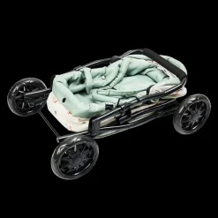 EUREKAKIDS Cochecito plegable para muñecas & muñecos de 36cm