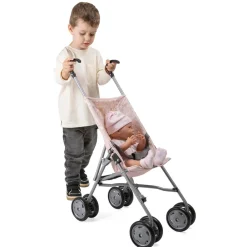 EUREKAKIDS Cochecito plegable Rainbow