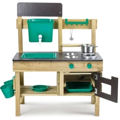 HAPE Cocina para exteriores con depósito y fregadero