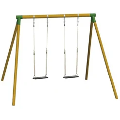 MASGAMES Columpio Fuji para adultos asientos con cuerdas