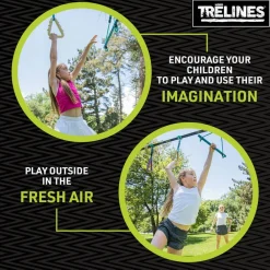 Trelines Columpio Ninja Combo de 15 metros -