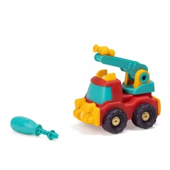 EUREKAKIDS Conjunto para construir 3 vehículos con destornillador manual