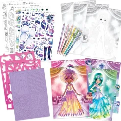 Nebulous Stars Cuaderno de bocetos de moda de