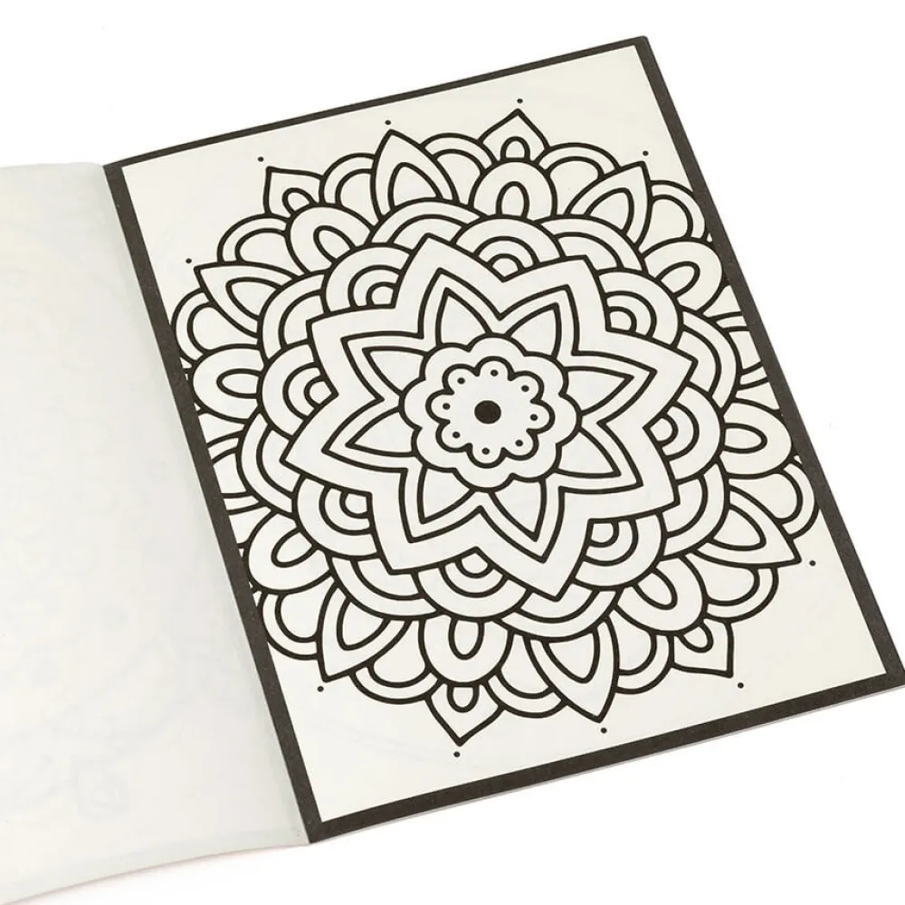 EUREKAKIDS Cuaderno para colorear mandalas clásicos