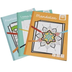 EUREKAKIDS Cuaderno para colorear mandalas clásicos