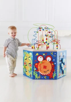 HAPE Cubo Actividades Océano de madera