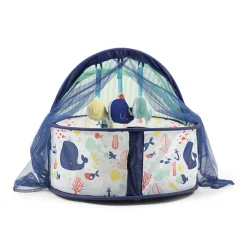 EUREKAKIDS Cuna de viaje The Best Swimmer