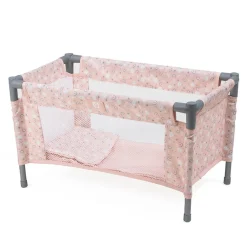 EUREKAKIDS Cuna plegable de viaje Rainbow