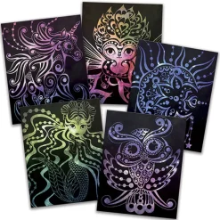 Nebulous Stars Dibujos para rascar scratch and sketch