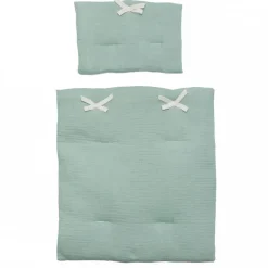 SIN MARCA Edredón- Almohada Muñeca Bobble- Verde