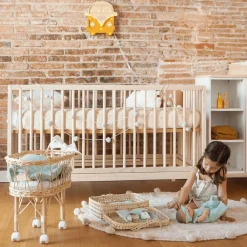 SIN MARCA Edredón- Almohada Muñeca Bobble- Verde