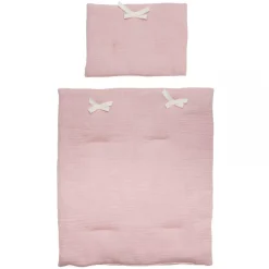 WOOKIDS Edredón- Almohada Muñeca Bobble- Rosa