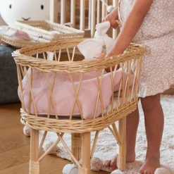 WOOKIDS Edredón- Almohada Muñeca Bobble- Rosa