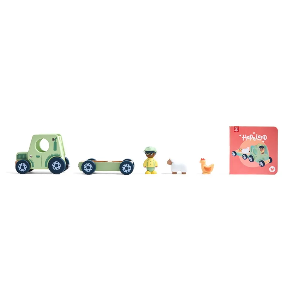 HAPE El tractor ruidoso - Colección land