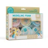 EUREKAKIDS Espuma para modelar de 6 colores