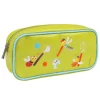 EUREKAKIDS Estuche diseño abeja color verde