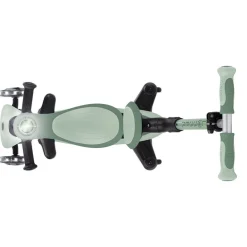 GLOBBER Go Up Baby Lights 360 – Patinete Evolutivo con Luces (Sage/Oliva)