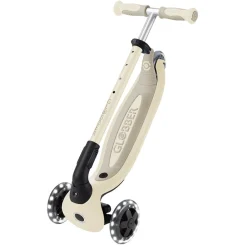GLOBBER Go Up Baby Lights 360 – Patinete Evolutivo con Luces (Taupe)