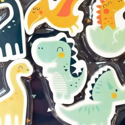 EUREKAKIDS Gomas de borrar – conjunto 5 unidades con forma de dinosaurios