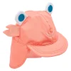 EUREKAKIDS Gorra protección UPF50 forma cangrejo
