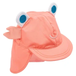 EUREKAKIDS Gorra protección UPF50 forma cangrejo